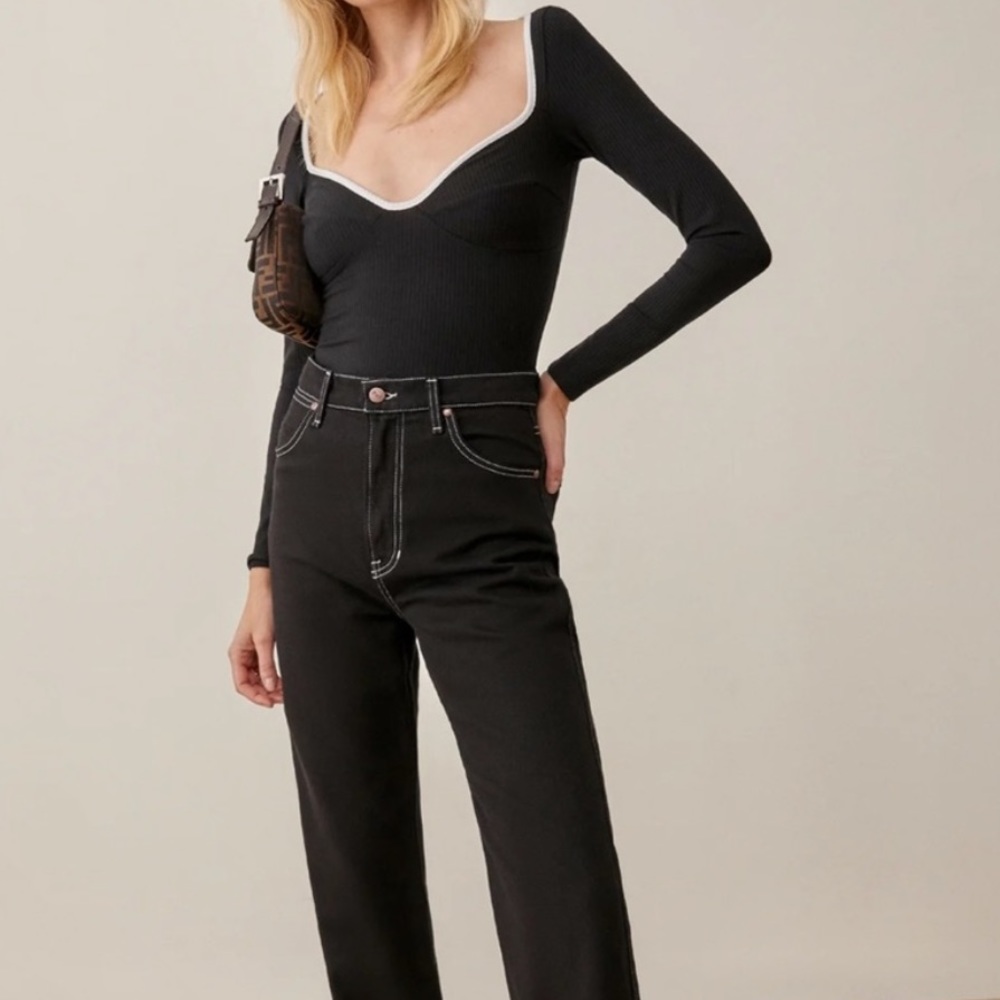 Reformation Elie Knit Top